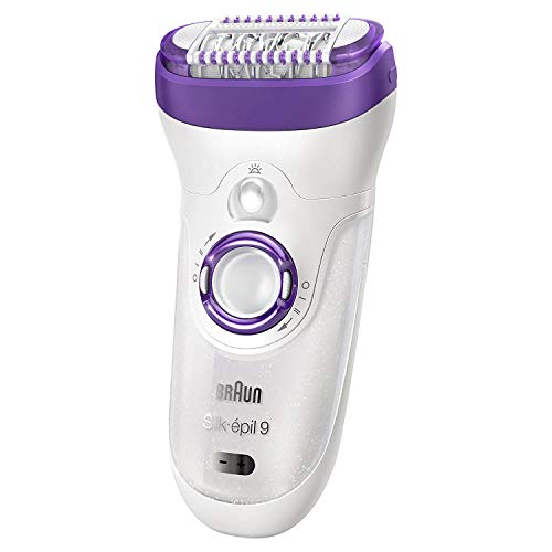 a white and purple epilator