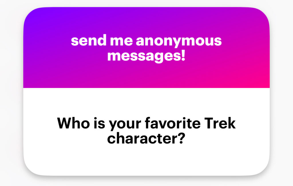 Who is your favorite Trek character?